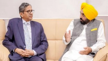 India News | Amritsar: Punjab CM Discusses Development Schemes with CJI NV Ramana