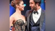 Entertainment News | Jeweller Sends Gold-plated Bouquet for Ranbir Kapoor, Alia Bhatt