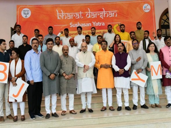 India News | Karnataka: Amit Shah Launches BJP Youth Wing's Bharat Darshan Sushasan Yatra - Vimarsana News