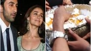Entertainment News | Shaadi Ke Laddoo Distributed to Media After Ranbir, Alia's Wedding Ceremony