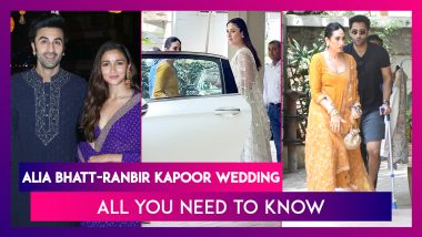 Alia Bhatt-Ranbir Kapoor Wedding: Neetu Kapoor, Kareena Kapoor, Karisma Kapoor, Karan Johar, Ayan Mukerji & Others At The Mehendi Ceremony