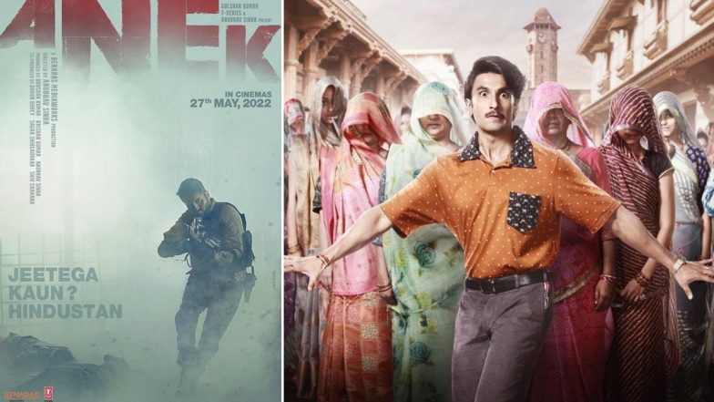 Ayushmann Khurrana’s Anek Avoids Clash With Ranveer Singh’s Jayeshbhai Jordaar; To Release on May 27