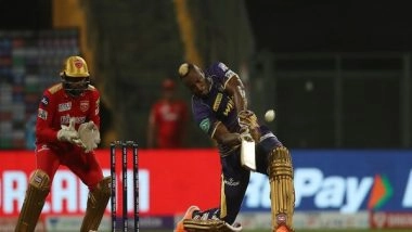 Sports News | IPL 2022: Russell's Blistering 70-run Knock Guides KKR to Victory Against Punjab