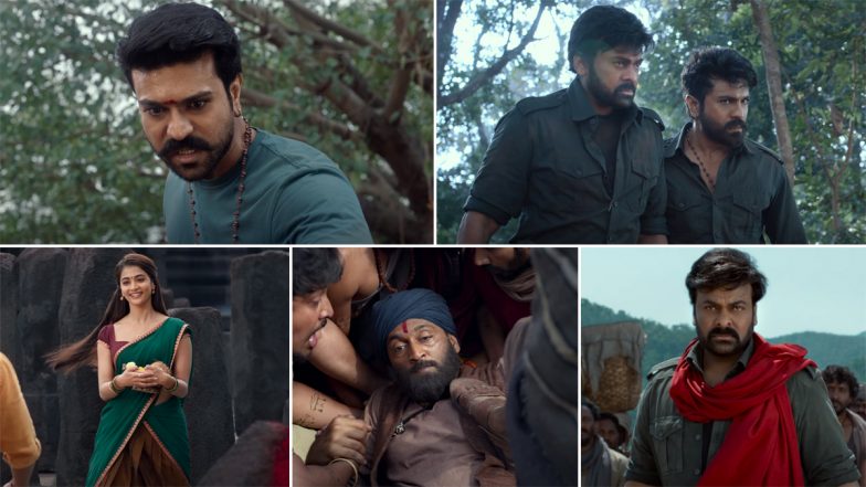 Acharya Trailer: Megastar Chiranjeevi and Ram Charan Team Up to Take Down the Adharmis in This Koratala Siva Directorial (Watch Video)