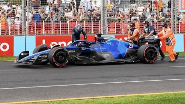 Formula 1: Alex Albon Disqualified from Australian GP Qualifying Over Fuel Sample
