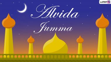 Alvida Jumma Mubarak 2022 Images & Jamat ul-Vida HD Wallpapers For Free Download Online: Observe Jumma Tul Wida With WhatsApp Messages, Greetings & Quotes on Last Friday of Ramadan