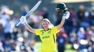 Alyssa Healy, Australian Opener, Named ICC Women&rsquo;s Player of the Month for April
