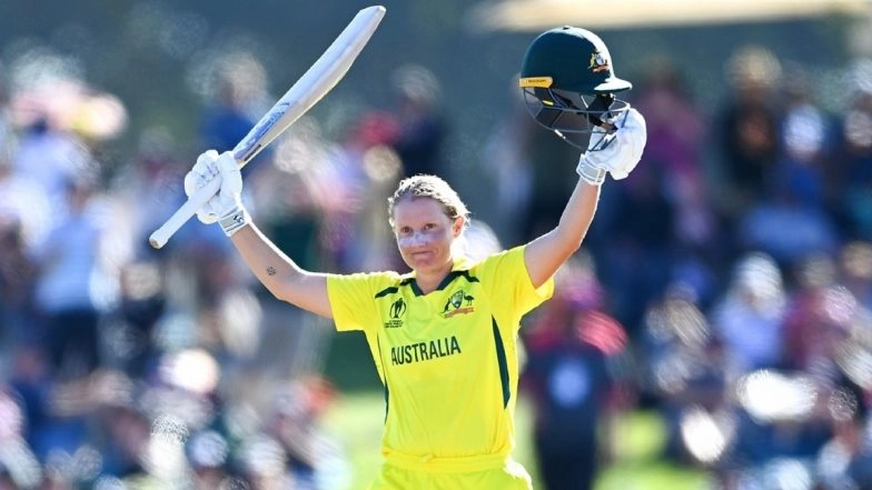 Alyssa Healy, Named ICC Women’s Player of the Month for April