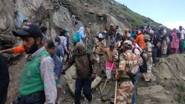Amarnath Yatra 2022: 6,351 Pilgrims Leave for Shrine from Jammu Amid Tight Security
