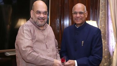 Amit Shah, Jharkhand Governor Ramesh Bais Discuss State Issues Amid Corruption Charges Against Soren Government