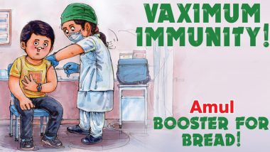 'Vaximum Immunity' Says Amul's Latest Topical As Adults Can Now Get Their Third Booster Dose For COVID-19 (View Tweet)