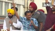 Gujarat Assembly Elections 2022: Arvind Kejriwal, Punjab CM Bhagwant Mann Hold Roadshow in Ahmedabad