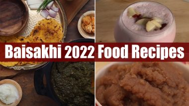 Baisakhi 2022 Food List: From Punjabi Kadhi to Kada Prasad, Follow Easy Recipe Videos To Make Vaisakhi Special Food for Family & Friends