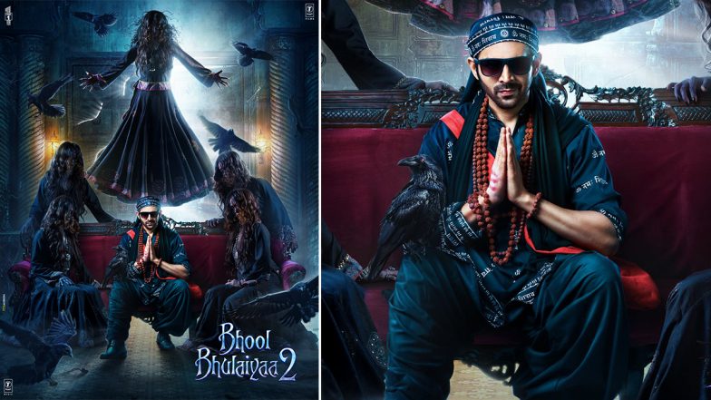 Bhool Bhulaiyaa 2: Makers Release A New Poster From Kartik Aaryan, Kiara Advani Starrer And Its Spooky