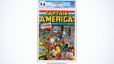 Captain America’s First Comic Sells for $3.1 Million at Auction