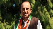 India News | Delhi HC Stays Trial Court Proceedings in Defamation Case Against Subramanian Swamy