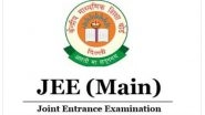 Business News | JEE Main 2022 Registration Window Re-opens for June's Session: Check the Official Sites & Don't Make These Mistakes