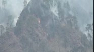 India News | J-K: Massive Fire in Forest Belt in Reasi