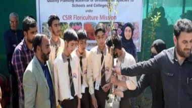 India News | J-K: Awareness Cum Distribution Programme on Ornamental Species Held in Pulwama
