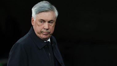 Real Madrid Coach Carlo Ancelotti Tests Negative for COVID-19, Travels for Champions League Quarterfinal Match Against Chelsea