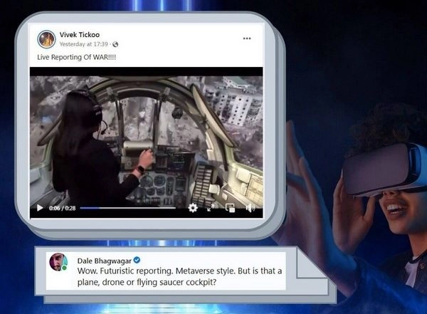 Business News | 'Futuristic' Metaverse-style Reporting Video Lands on Facebook