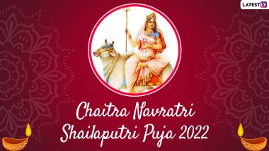 Chaitra Navratri 2022 Day 1 Wishes: Shailputri Puja Greetings, HD Images, Quotes and Messages To Seek Blessings From First Avatar of Navadurga