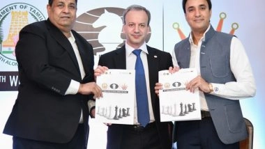 Sports News | FIDE Officially Hands over Hosting Rights to India for FIDE Chess Olympiad 2022