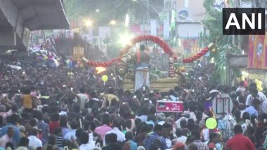 Chithirai Festival 2022: 2 Died, 11 Affected Due to Suffocation as Huge Crowd Throng Tamil Nadu's Madurai Festival Celebrations