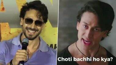 Tiger Shroff Recreates Viral ‘Choti Bacchi Ho Kya’ Dialogue After Funny Memes and Reels on Movie Line Take Over the Internet