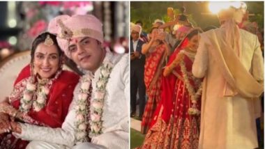 VJ Cyrus Sahukar Marries Longtime Girlfriend Vaishali Malahara in Dreamy Wedding (View Pics)