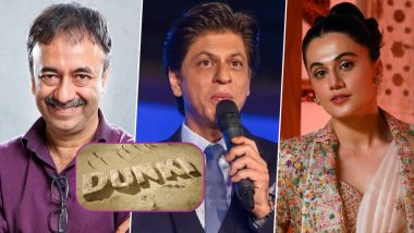Dunki: Taapsee Pannu Elated to Play the Female Lead Next to Shah Rukh Khan in Rajkumar Hirani Directorial