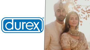 Ranbir Kapoor-Alia Bhatt Wedding: Durex India Wishes the Newlyweds With a Channa Mereya Twist (View Post)
