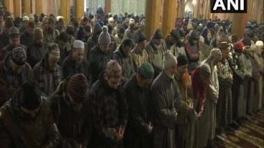 India News | Srinagar: J-K Admin Disallows Jumu'atul Wida, Shab-e-Qadr Prayers in Jamia Masjid