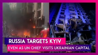 Russia Targets Kyiv Even As UN Chief Antonio Guterres Visits Ukrainian Capital