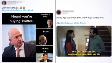 Elon Musk Buys Twitter: Funny Memes And Jokes Flood Twitter After SpaceX Reaches Deal on Buying The Micro-Blogging Site