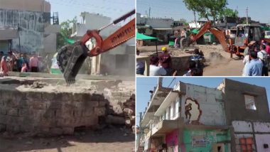 Gujarat: Encroachment Drive Carried Out in Himmatnagar in Sabarkantha District