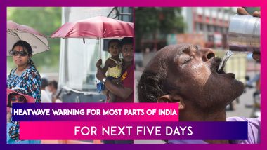 Heatwave Warning For Most Parts Of India For Next Five Days