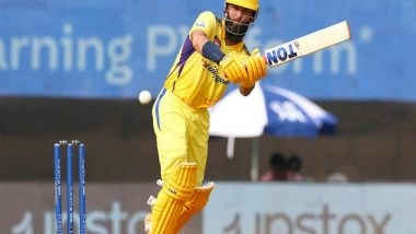 Sports News | IPL 2022: Crucial Knocks by Moeen Ali, Jadeja Guide CSK to 154/7 Against SRH