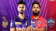 Sports News | IPL 2022: KKR Opt to Field Against DC, Khaleel Ahmed Replaces Anrich Nortje