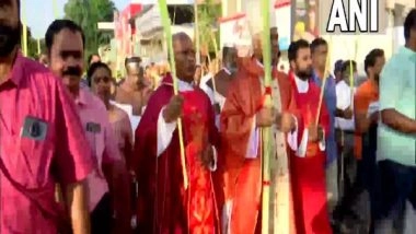 India News | Devotees in Kerala Take out Processions on Palm Sunday