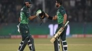 Sports News | Pak Vs Aus: Babar Azam Shines as Hosts Complete Record Run Chase to Level ODI Series with Australia
