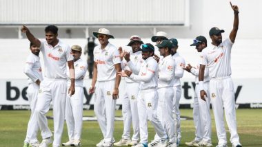 SA vs BAN 1st Test Day 2: South Africa Bowled Out for 367, Khaled Ahmed Takes Four Wickets