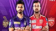 Sports News | IPL 2022: KKR Skipper Shreyas Iyer Wins Toss, Opts to Field Against Punjab Kings