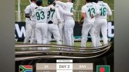 Sports News | SA Vs Ban, 1st Test: Simon Harmer's All-round Show Puts Proteas on Top, Bangladesh Trail by 269 Runs (Stumps, Day 2)