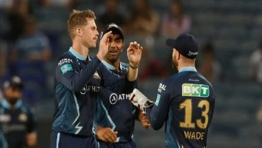 Sports News | IPL 2022: GT's Rashid Khan Lauds Lockie, Hardik's Bowling After Win Against DC