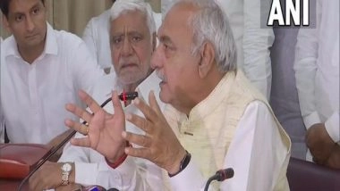 India News | Bhupinder Singh Hooda Terms Punjab's Resolution on Chandigarh 'political Rhetoric', Says It 'belongs to Haryana'