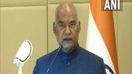 World News | President Kovind Arrives at Schiphol International Airport, Amsterdam