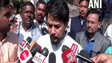‘Congress Doesn’t Look Outside Gandhi Family’, Says Union Minister Anurag Thakur