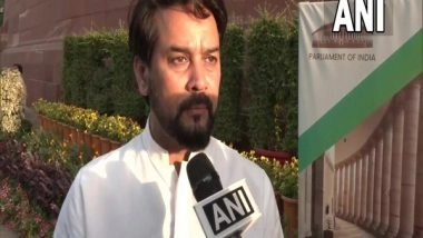 India News | Anurag Thakur Warns of Stern Action Against Online Channels Spreading Misinformation, Fake News