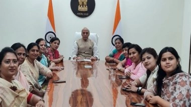 India News | Rajnath Singh Meets Women Legislators from Maharashtra